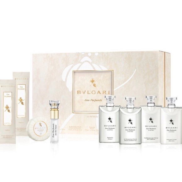 BVLGARI Other - BVLGARI Eau Parfumée Eau Le Blanc boxed Gift Set